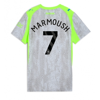 Billige Fotballdrakt Manchester City Omar Marmoush #7 Replika Tredjedrakt Dame 2025-26 Kortermet
